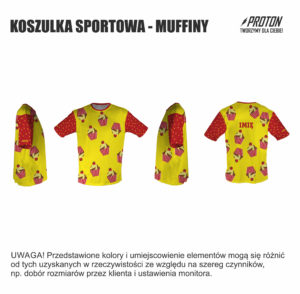 Koszulka sportowa muffiny