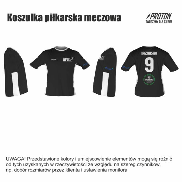 Akademia Piłkarska Dębiec koszulka meczowa
